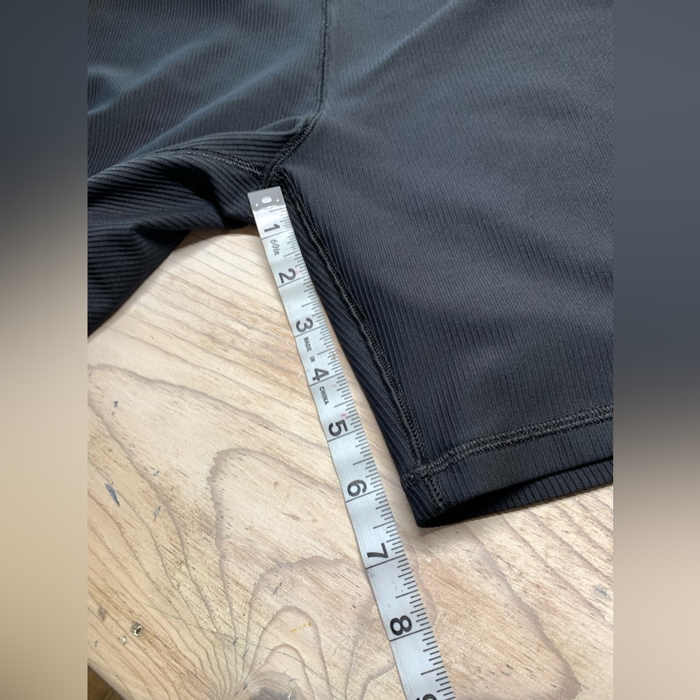 SO Ribbed High Rise Bike Shorts - Picture 6 of 7